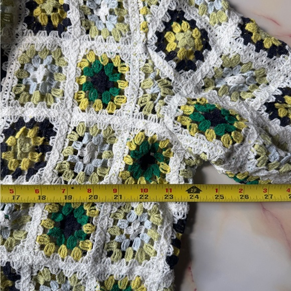 Zara Multicolor Crochet Top - Picture 6 of 9